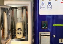 移动式牛奶自动售货机